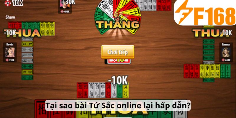 Mẹo Chơi Bài Tứ Sắc Online Tại F168 Dành Cho Newbie 5 Tại sao bài Tứ Sắc lại hấp dẫn?